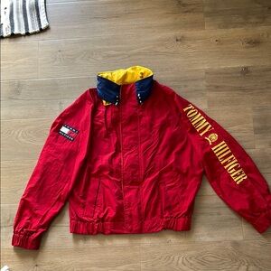 1990s Tommy Hilfiger Sailing Spellout Windbreaker Jacket